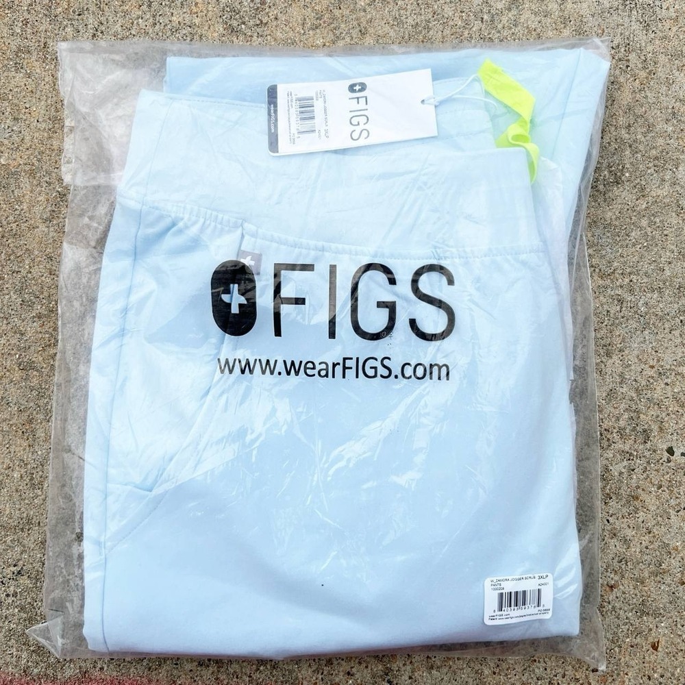 FIGS Zamora Jogger‎ Scrub Pants Women's Blue NWT 6XLP